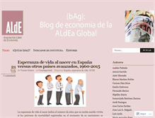 Tablet Screenshot of blogaldeaglobal.com